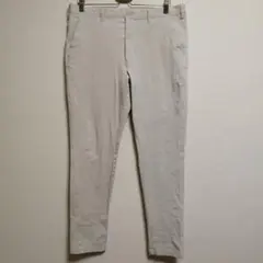 ユニクロ　スキニーフィットチノオフホワイト　w88 股下78　UNIQLO
