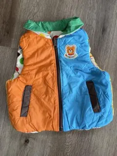 ホットビスケッツ　リバーシブルダウンベスト90cm