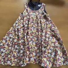 花柄ワンピース　120のサムネイル