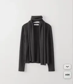 ohotoro Linea Tie Top グレー