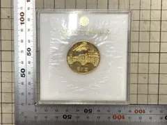 神*絵様 中華民国ニ十一年 孫中山 壹圓 金貨 銀貨 2枚セット MS63
