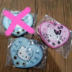 キティ　刺繍カスタムキーホルダー