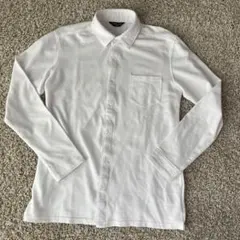 COMME CA ISM コムサイズム★長袖ポロシャツ ★150㎝★白