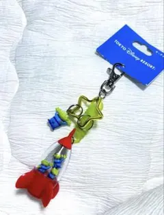 新品　廃盤　東京ディズニーリゾート限定　リトルグリーンメン キーチェーン