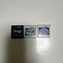 値下げ交渉可、ポケットモンスター サン・X・ムーン 3本セットセット！