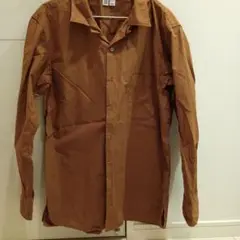 UNIQLO ブラウン 長袖シャツ
