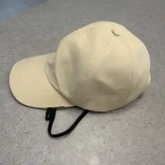 美品】しいちゃんプロデュース 遮光キャップ アイボリー シルバー金具