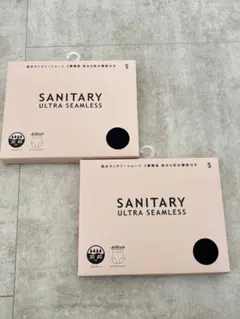 【新品】black 2個　ユニクロ サニタリー ULTRA 吸水ショーツ S