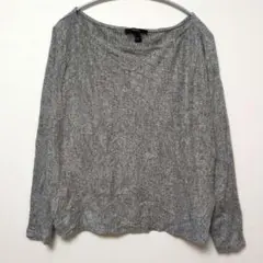 FOREVER 21【S】グレー 長袖トップス カットソー レディース トップス