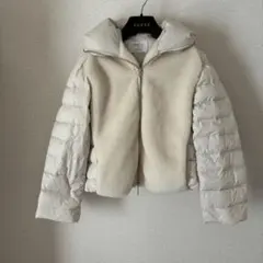 アナイ ANAYI 36号 アルパカシャギーダウンコート - メルカリ