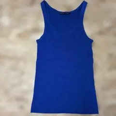RALPH LAUREN タンクトップ ブルー Mサイズ　ラルフローレンのサムネイル