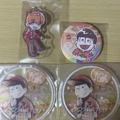 おそ松さん　松野おそ松　缶バッチ コースター キーホルダー