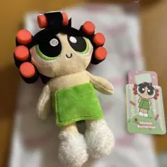 パワーパフガールズ ぬいぐるみ バターカップ シャワーのサムネイル