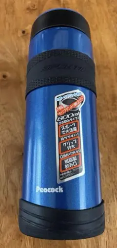 Peacock ステンレスボトル 800ml ブルーのサムネイル