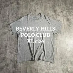 BEVERLY HILLS POLO CLUB 無地Tシャツグレー XL古着のサムネイル