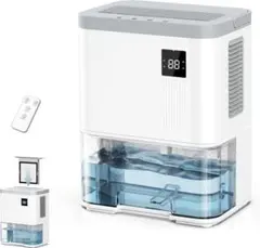 除湿機 3.8L/日 2.5Lタンク デシカント 衣類乾燥機 梅雨 カビ防止