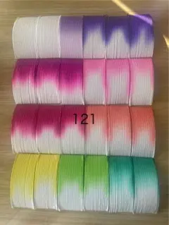 【121】10色24束　グラデーション　蓮紙　韓国　ペーパークラフト ハスワーク