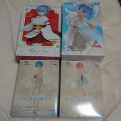 リゼロ レムラム フィギュア4種セット