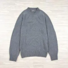 美品✨マーガレットハウエル　ニット　モックネック　カシミヤ　グレー　M〜L