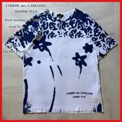 【デイタイムイブニング期】 コムデギャルソンオムプリュス 流れ星柄Tシャツのサムネイル
