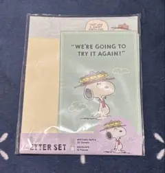 新品　SNOOPY レターセット