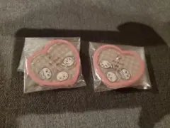 ①きゃらシャカチャーム2個セット