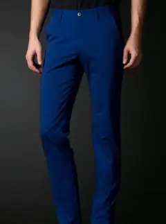 【新品・未使用・タグ付】DESCENTE ゴルフパンツ ネイビー M DESCENTE GOLF デサントゴルフ ストレッチパンツ ネイビー系 92