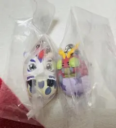 デジモンアドベンチャー めじるしアクセサリー ガチャ 　2種　まとめ売り