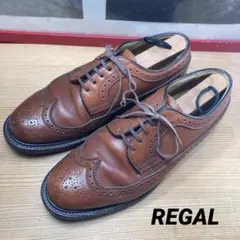 REGAL 2235 ウイングチップシューズ ブラウン