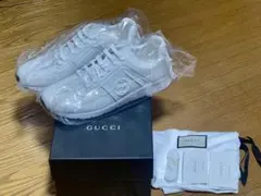 GUCCIインターロッキングスニーカー ホワイト 29cm
