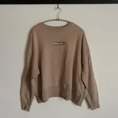 MILKFED. スウェット ベージュ