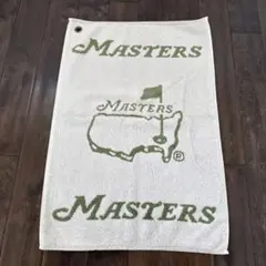 希少Masters ゴルフタオル ホワイト/グリーンのサムネイル