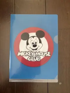 ミッキーマウス クリアファイル Disney Mickey Mouse Club
