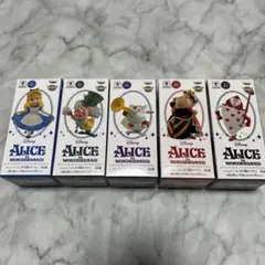ディズニー ワールドコレクタブルフィギュア ふしぎの国のアリス 全5種