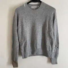 ANYA HINDMARCH×UNIQLOグレー長袖セーター L