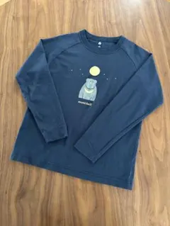 mont-bell ネイビー 長袖カットソー 《140㎝》