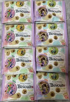 ディズニー刺繍缶バッジ ビスケットのみ 8個セット