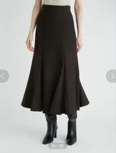 マーメイドマチフレアミディスカート