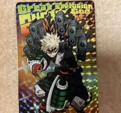 僕のヒーローアカデミア ヒーローズチップス3 カード レア 爆豪勝己