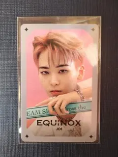 JO1 川尻蓮　EQUINOX トレカ fc