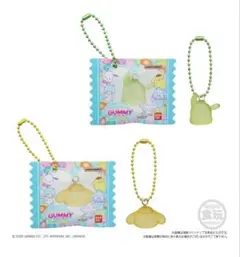 3点セット GUMMYキーホルダーセット（ポチャッコ・プリン・こぎみゅん）