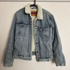 Levi's シェルパ襟付きデニムジャケット S