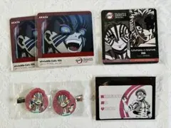 鬼滅の刃 無限列車編 猗窩座 煉獄杏寿郎 コースター 前髪クリップ まとめ売り