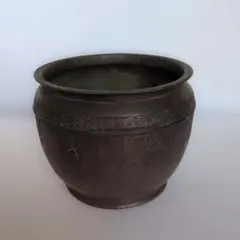 江戸~明治期　古銅高級香炉　算盤玉型　　　 連環文　大明宣徳年製　骨董美術工芸品 江戸~明治期 古銅高級香炉 算盤玉型 連環文 大明宣徳年製 骨董美術工芸
