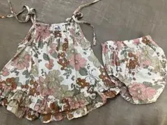 90cm セットアップ　キャミソール　キャミワンピ　ワンピース　夏　女の子　女児