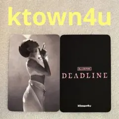 BLACKPINK DEADLINE ktown4u ジス③