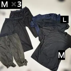 ユニクロ エアリズム 6点まとめ売り M・L 部屋着 インナー ステテコのサムネイル