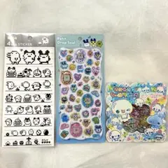 【正規品⭐️】たまごっち あわわちゃん プチドロ 4サイズ おはじきシール