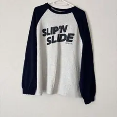 長袖Tシャツ グレー/ネイビー