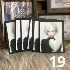 在庫限り▶︎maniatelier/マルチカード/LOVEME19